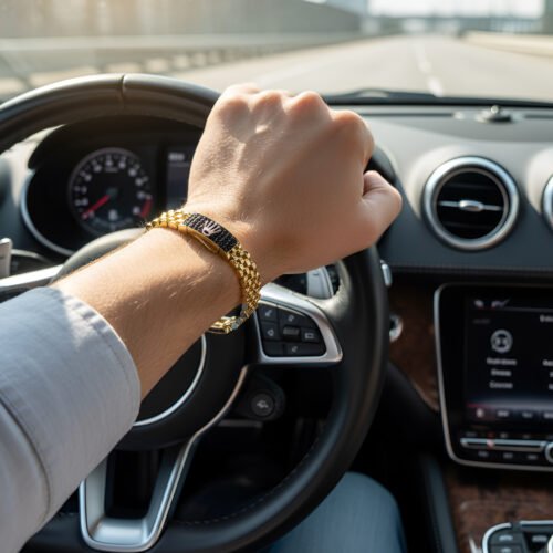 Pulsera de caballero - 18k